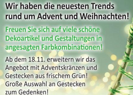 Advent- und Weihnachtstrends